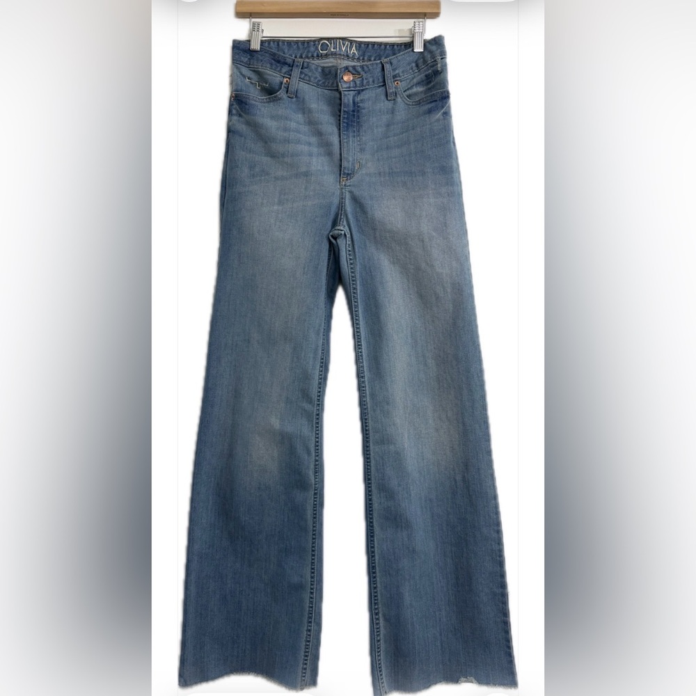 Kimes Ranch Olivia High Rise Blue Women's Jeans Sz 8/34 - Picture 4 of 7